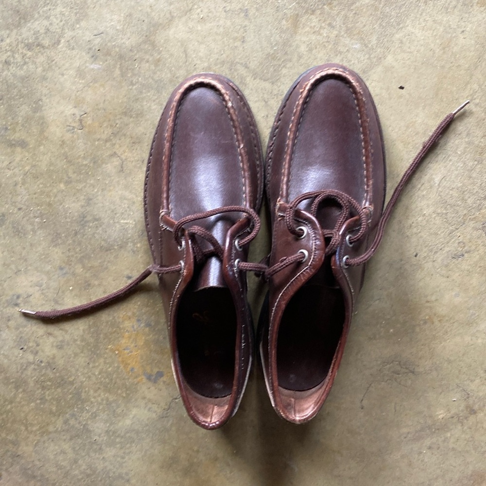 Men’s leather, moccasins, barely worn!
